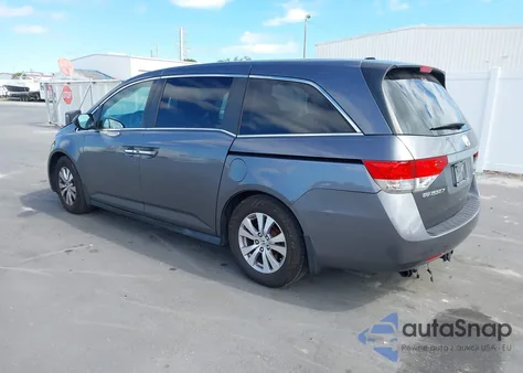 2016 Honda Odyssey Se z USA, uszkodzony, nr VIN 5FNRL5H35GB079929